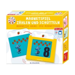 Die Spiegelburg Magnetspiel Zahlen  Schutteln Магнитные игровые числа трясутся