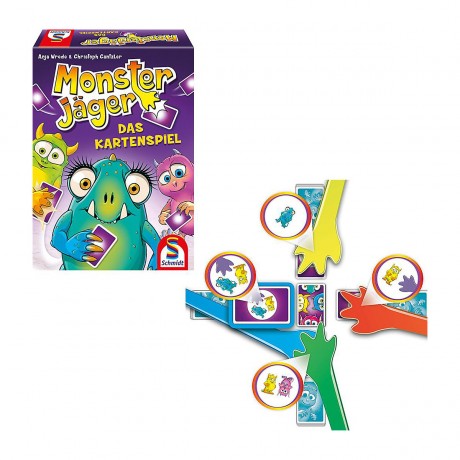 Schmidt Spiele Kartenspiel Monsterjager Охотник на монстров в карточной игре