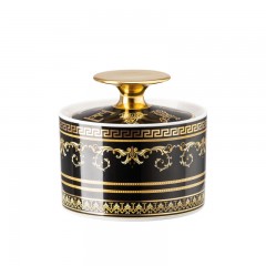 Rosenthal meets Versace Rosenthal Versace Virtus Gala Black Zuckerdose 0,23 L Rosenthal Versace Virtus Gala Сахарница черная 0,23 л