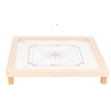 UBERGAMES Karromspiel Carrom-Fusschen zum Unterstellen Игра Карром Карром ноги положить под