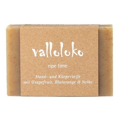Valloloko Hand- und Korperseife Ripe Time 100g  Мыло для рук и тела Время созревания 100г