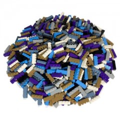 LEGO LEGO 1x4 Steine Bunt - 100 Stuck - Colorful bricks 3010 LEGO 1x4 разноцветные кирпичи - 100 штук - Разноцветные кирпичи 3010