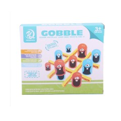 frler frler Gobble Tic Tac Toe Kinderspiel Strategiespiel Brettspiele fur Kinder frler Gobble Tic Tac Toe детская игра стратегическая игра настольные игры для детей