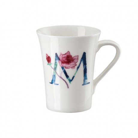 Hutschenreuther Hutschenreuther Flower Alphabet Becher mit Henkel M-Magnolia 0,40 L Кружка Hutschenreuther Flower Alphabet с ручкой M-Magnolia 0,40 л