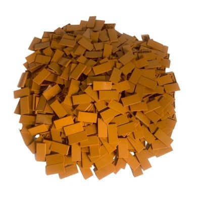 LEGO LEGO 2x4 Fliesen Nougat - 500 Stueck - Nougat tile 87079 Плитки нуги LEGO 2x4 — 500 штук — плитка нуги 87079