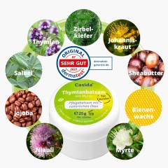 Casida THYMIANBALSAM mit Myrte fur Kinder  БАЛЬЗАМ ТИМАНОВЫЙ с миртом для детей