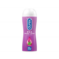 Durex Play 2 in 1 Massage &amp; Gleitgel Aloe Vera  Play 2 в 1 Массаж и смазка Алоэ Вера