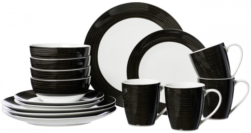 Ritzenhoff & Breker Ritzenhoff & Breker Kombiservice 16tlg VELVET schwarz/weiss Комбинированный сервиз Ritzenhoff & Breker 16 предметов БАРХАТ