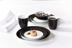 Ritzenhoff &amp; Breker Ritzenhoff &amp; Breker Kombiservice 16tlg VELVET schwarz/weiss Комбинированный сервиз Ritzenhoff &amp;amp; Breker 16 предметов БАРХАТ