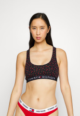 Tommy Hilfiger UNLINED BRALETTE PRINT Bustier rose  ПРИНТ БРАЛЕТ БЕЗ ПОДКЛАДКИ Бюстье Роза