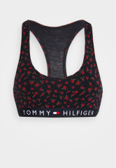 Tommy Hilfiger UNLINED BRALETTE PRINT Bustier rose  ПРИНТ БРАЛЕТ БЕЗ ПОДКЛАДКИ Бюстье Роза
