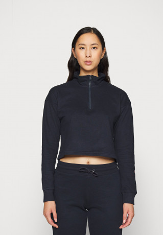 Tommy Hilfiger HALF ZIP Pyjama top desert sky HALF ZIP Пижамный топ небо пустыни