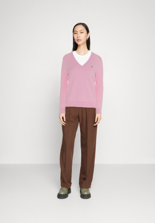 Tommy Hilfiger STITCH Jumper iconic pink СТРОЧКА перемычки культовый розовый