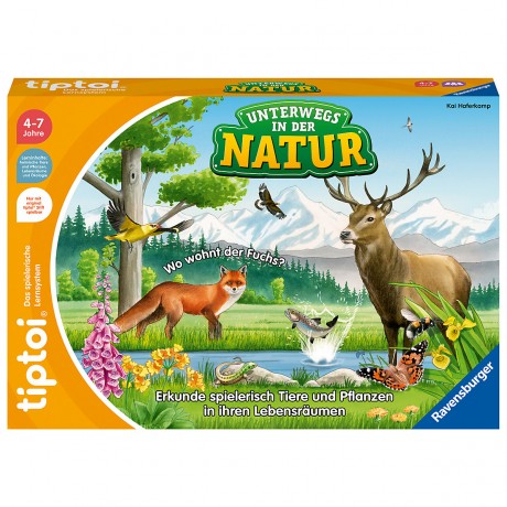 Ravensburger tiptoi Unterwegs in der Natur tiptoi Прогулки на природе
