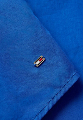 Tommy Hilfiger CO SOLID RAGLAN Button-down blouse denim CO SOLID RAGLAN Блузка на пуговицах джинсовая ткань