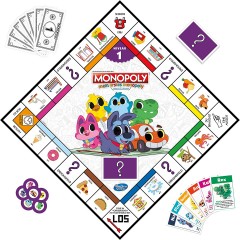 Hasbro Mein erstes Monopoly Моя первая монополия