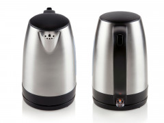 Domo Wasserkocher, 1.7 l, 2200 W, gross leise mit 360°-Fuss, aus Edelstahl elektrisch ohne Kabel Teekocher Чайник Domo, 1,7 л, 2200 Вт, большой, тихий, с подставкой на 360°, из нержавеющей стали, электрочайник без кабеля