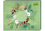 Alverde NATURKOSMETIK Adventskalender Адвент-календарь 2025 "Счастливого Рождества", 24 средства натуральной косметики по уходу за кожей лица и тела