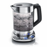 Arendo Arendo Wasserkocher, 1,5 l, 2200 W, Edelstahl Glas, mit Basisstation Temperatureinstellung 70°C 100°C Чайник Arendo, 1,5 л, 2200 Вт, стекло нержавеющая сталь, с регулировкой температуры на базовой станции 70°С 100°С