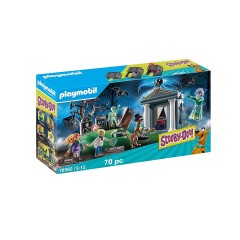 PLAYMOBIL 2er Set: 70362 SCOOBY-DOO! Abenteuer auf dem Friedhof + 70363 SCOOBY-DOO! Abendessen mit Shaggy Набор из 2 предметов: 70362 СКУБИ-ДУ! Приключения на кладбище + 70363 СКУБИ-ДУ! Ужин с Шэгги