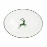 Gmundner Keramik Gmundner Keramik Gruner Hirsch Platte oval 28x21x2,3 cm Тарелка Gmundner Ceramics Green Deer овальная 28x21x2,3 см