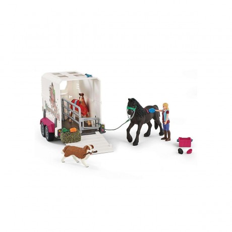 Schleich Horse Club 72148 Ausflug zur Pferdekoppel Конный клуб Экскурсия в загон