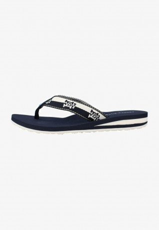Tommy Hilfiger COLORBLOCK WEBBING  T-bar sandals blau COLORBLOCK WEBBING Сандалии с Т-образной перемычкой синий