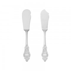 Robbe &amp; Berking Robbe &amp; Berking Ostfriesen 925 Sterling Silber Butter/Kase-Besteck Robbe &amp;amp; Berking Ostfriesen Столовые приборы для масла и сыра из стерлингового серебра 925 пробы