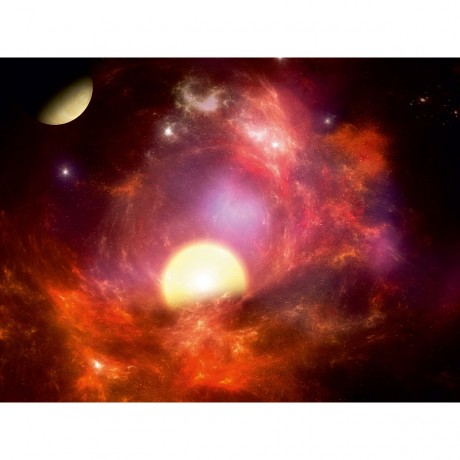 CALVENDO Puzzle CALVENDO Puzzle Der rote Nebel Пазл CALVENDO Puzzle Красный туман