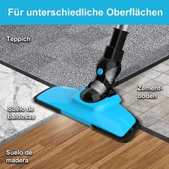 YISORA YISORA Akku-Hand-und Stielstaubsauger, 150,00 W, Beutellos, Ultraleichter 3 in1 Staubsauger Kabellos Wandhalterung 40 Min Laufzeit  Беспроводной ручной и стержневой пылесос YISORA, 150,00 Вт, без мешка, сверхлегкий пылесос 3-в-1, беспроводное насте