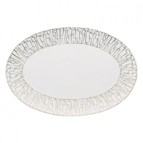 Rosenthal studio-line Rosenthal studio-line TAC Gropius - Skin Gold Platte 34x23,5 cm Rosenthal studio-line TAC Gropius - Кожа Золотая тарелка 34x23,5 см