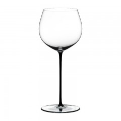 Riedel Riedel Fatto a Mano - schwarz Oaked Chardonnay Glas 620 ccm / h: 25 cm Riedel Fatto a Mano - Бокал для шардоне из черного дуба 620 см3 / высота: 25 см