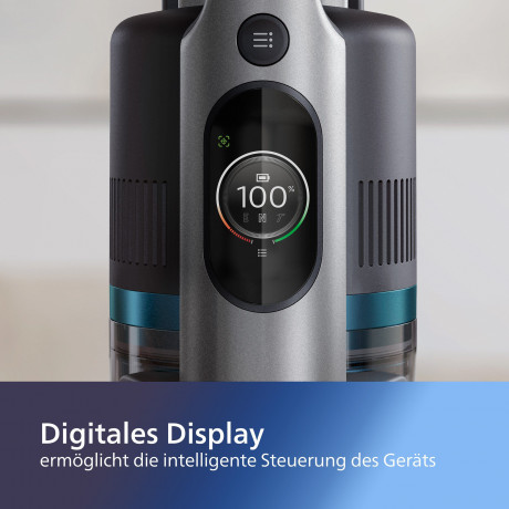 Philips Philips Nass-Trocken-Akkusauger XC8055/01 Aqua Plus 8000 Series, 56,7 W, beutellos, mit PrecisionPower Smart-Duse, bis zu 80 Minuten Laufzeit Беспроводной пылесос Philips для влажной и сухой уборки XC8055/01 Aqua Plus 8000 Series, 56,7 Вт, без ме