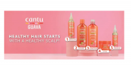 Cantu Guava & Ginger Scalp Relief Shampoo 400ml, Шампунь для волос против зуда и перхоти, для кудрявых и волнистых волос, очищение и увлажнение, 400 мл