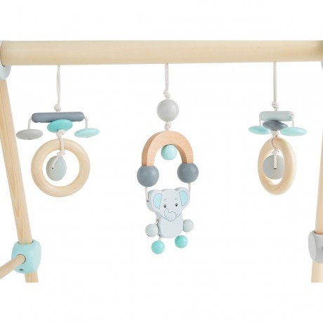 bieco Spiele Trapez Spielbogen Elefant Holz Mobile Activity Center Figuren Rasseln Spielbogen Игры трапеция играть арка слон деревянный мобильный центр активности фигурки погремушка играть арка