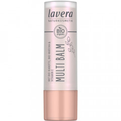 LAVERA Multi Balm Gold 03, 4,9 g, Лавера Многофункциональный бальзам для губ, щёк и сияющих акцентов, оттенок Gold 03, био-морковь и витамин E, 4,9 г