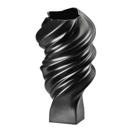 Rosenthal studio-line Rosenthal studio-line Squall Vase schwarz matt 32 cm Rosenthal studio-line Squall ваза черная матовая 32 см