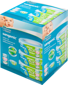 Sangenic Универсальный сменный блок, 3 шт