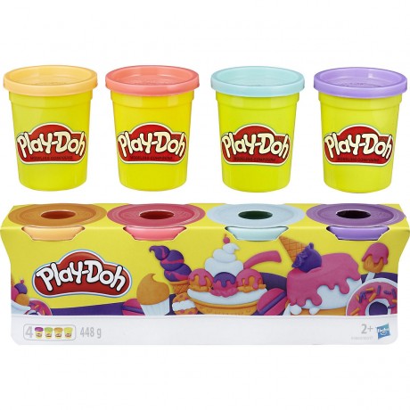 Hasbro Play-Doh 4er-Pack Sweet Play-Doh 4-Pack Sweet