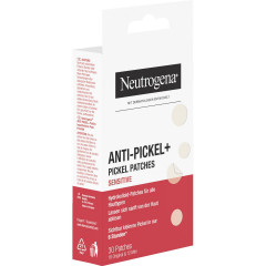 Neutrogena Anti-Pickel+ Pickel Patches Sensitive, 30 Stueck, Neutrogena Anti-Pickel+ Sensitive Гидроколлоидные патчи для прыщей двух размеров, 30 шт.