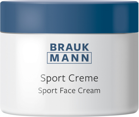 Braukmann Sport Creme, 50 ml, Hildegard Braukmann дневной крем для лица для нормальной кожи, для мужчин, 50 мл