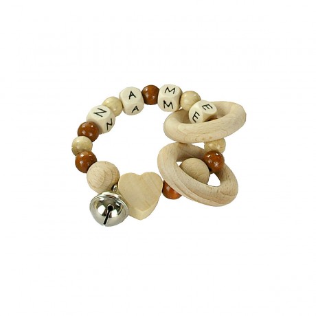 dubistda Greifling mit Name Herz-Mix Игрушка-клатч Herz-Mix