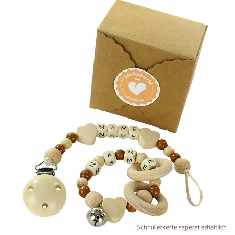 dubistda Greifling mit Name Herz-Mix Игрушка-клатч Herz-Mix