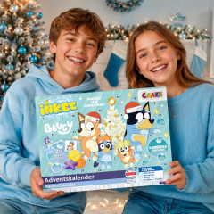 CRAZE INKEE Bluey Adventskalender, CRAZE детский адвент-календарь с товарами для купания и аксессуарами