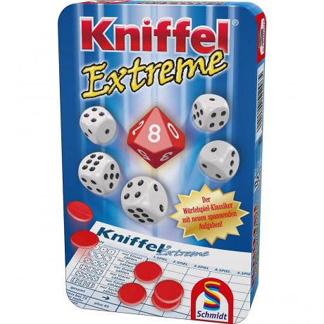 Schmidt Spiele Mitbringspiel Kniffel Extreme Возьмите с собой игру Kniffel Extreme