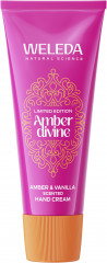 WELEDA Amber Divine Handcreme, 50 ml, Увлажняющий питательный крем для рук Amber Divine с ароматом ванили, амбры и ветивера, 50 мл