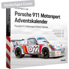Franzis Porsche 911 Motorsport Adventskalender 2026 mit Modellbausatz 1:43 und Sound, Адвент-календарь FRANZIS Porsche 911 Motorsport 2026, модель Carrera RSR Turbo 2.1 1:43 и звук