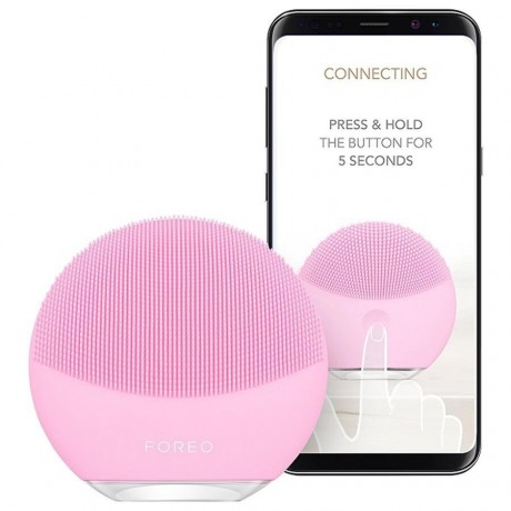 FOREO mini 3 Gesichtsreinigungsgerat fur alle Hauttypen Pearl Pink Устройство для чистки лица mini 3 для всех типов кожи