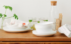 Ikea OFTAST Tiefer Teller, weiss 20 cm, 10st, 003.189.42, Икеа ОФТАСТ Тарелка глубокая, цвет белый, 20 см, 10 штук