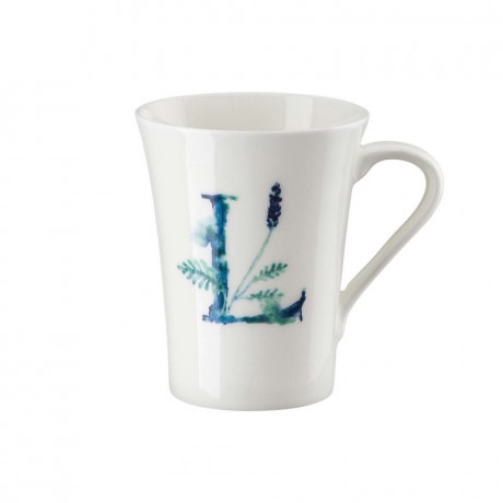 Hutschenreuther Hutschenreuther Flower Alphabet Becher mit Henkel L-Lavendula 0,40 L Кружка Hutschenreuther Flower Alphabet с ручкой L-Lavendula 0,40 л